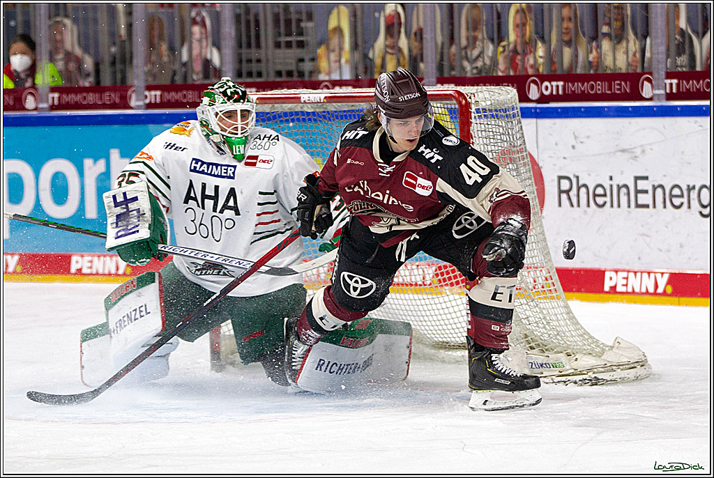 PENNY DEL;  Koelner Haie - Augsburger Panther; Koeln, 05.04.2021